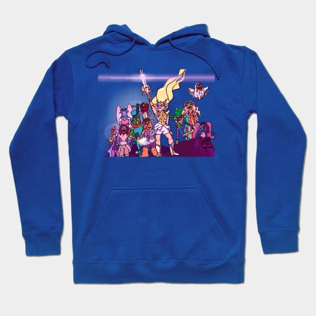 Muppets She-ra Hoodie by okjenna